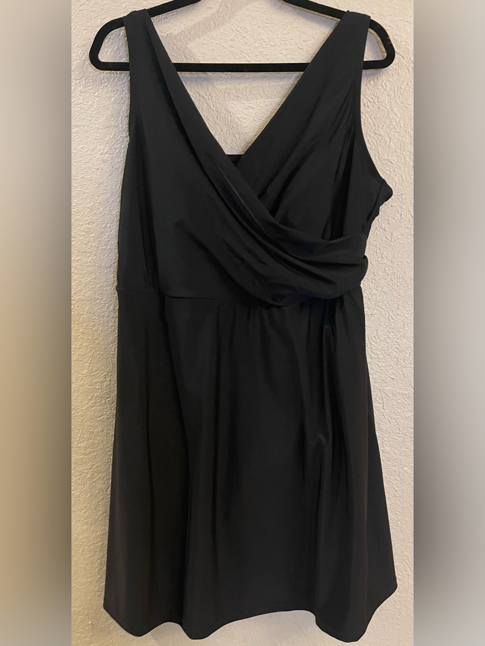 Lands’ End Brand New Black Swim Dress